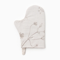 Варежка-прихватка Этель "Flower herbarium" 20х27 см, 100% хл, репс 210г/м2 Варежка-прихватка Этель "Flower herbarium" 20х27 см, 100% хл, репс 210г/м2