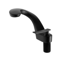 Смеситель для раковины ZEIN Z3812, дизайнерский, однорычажный, картридж 35 мм, черный Смеситель для раковины ZEIN Z3812, дизайнерский, однорычажный, картридж 35 мм, черный