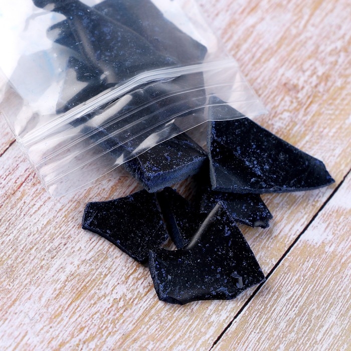 Краситель на основе соевого воска для свечей, 5 г, цвет голубой