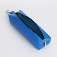 Ключница на молнии, длина 16 см, кольцо, карабин, цвет синий Ключница на молнии, длина 16 см, кольцо, карабин, цвет синий