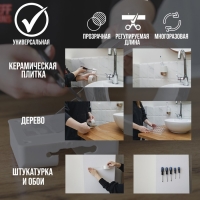 Лента клейкая ТУНДРА, прозрачная, двухсторонняя, 50 мм х 2 м Лента клейкая ТУНДРА, прозрачная, двухсторонняя, 50 мм х 2 м