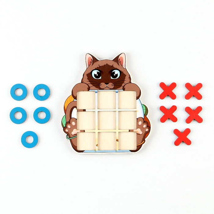 Настольная игра &laquo;Крестики-нолики Котик&raquo;