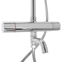 Душевая система ZEIN Z4483, с термостатом, верхняя лейка 22 см, ручная лейка 12,5 см, хром 1045096 Душевая система ZEIN Z4483, с термостатом, верхняя лейка 22 см, ручная лейка 12,5 см, хром 1045096