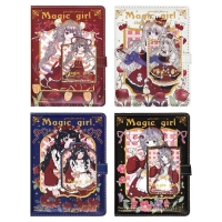 Записная книжка подарочная, А6+, 132 листа, цветной блок, с фигурным хлястиком на магните, обложка пвх, "Аниме", МИКС Записная книжка подарочная, А6+, 132 листа, цветной блок, с фигурным хлястиком на магните, обложка пвх, "Аниме", МИКС