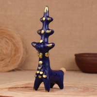 Абашевская игрушка "Олень-древо", 15х7х15 см, Кукушкин И.И. Абашевская игрушка "Олень-древо", 15х7х15 см, Кукушкин И.И.