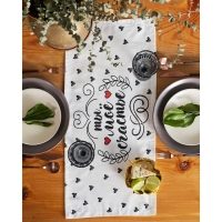 Дорожка "Этель" Love is 30*70 см, 100% хлопок, саржа 190 г/м2 Дорожка "Этель" Love is 30*70 см, 100% хлопок, саржа 190 г/м2