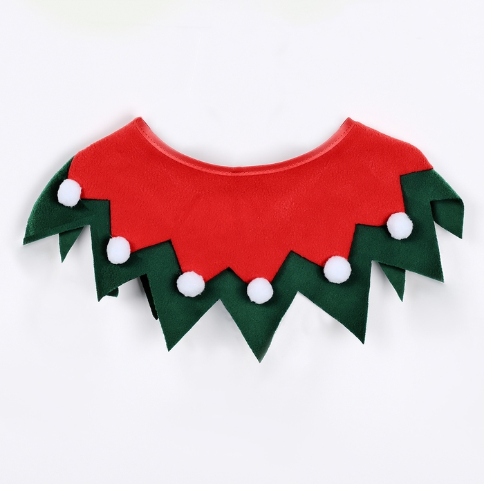 Карнавальный набор &laquo;Новогодний эльф&raquo;, колпак, воротник