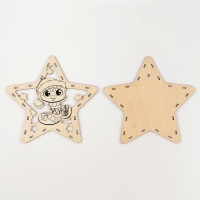 Новогодний ночник &laquo;Звезда-змея&raquo;, 16 &times; 15 &times; 4,5 см