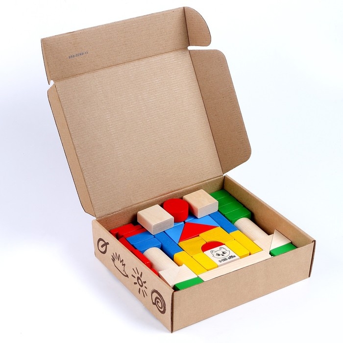 Конструктор &laquo;Строим вместе&raquo;, 43 детали