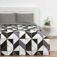 Покрывало евро макси Экономь и Я "Абстракция" 240х210&plusmn;5см, 100% полиэстер, 190гр/м2