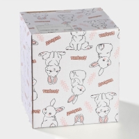 Сахарница Доляна &laquo;Зайка&raquo;, 650 мл, цвет розовый