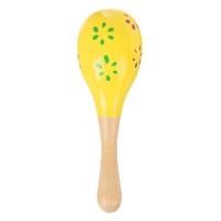 Игрушка музыкальная Маракас &laquo;Горох и полоска&raquo;, МИКС