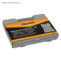 Набор метчиков и плашек Sparta, М3 - М12, 40 шт в наборе Набор метчиков и плашек Sparta, М3 - М12, 40 шт в наборе