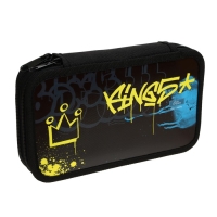 Пенал 2 секции, 125 х 205 х 40 мм, Calligrata 30П26/2 "Маска", ламинированный картон Пенал 2 секции, 125 х 205 х 40 мм, Calligrata 30П26/2 "Маска", ламинированный картон