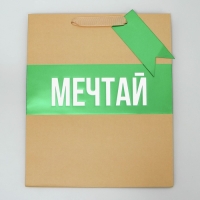 Пакет подарочный, упаковка, &laquo;Мечтай&raquo;, ML 23 х 27 х 11.5 см