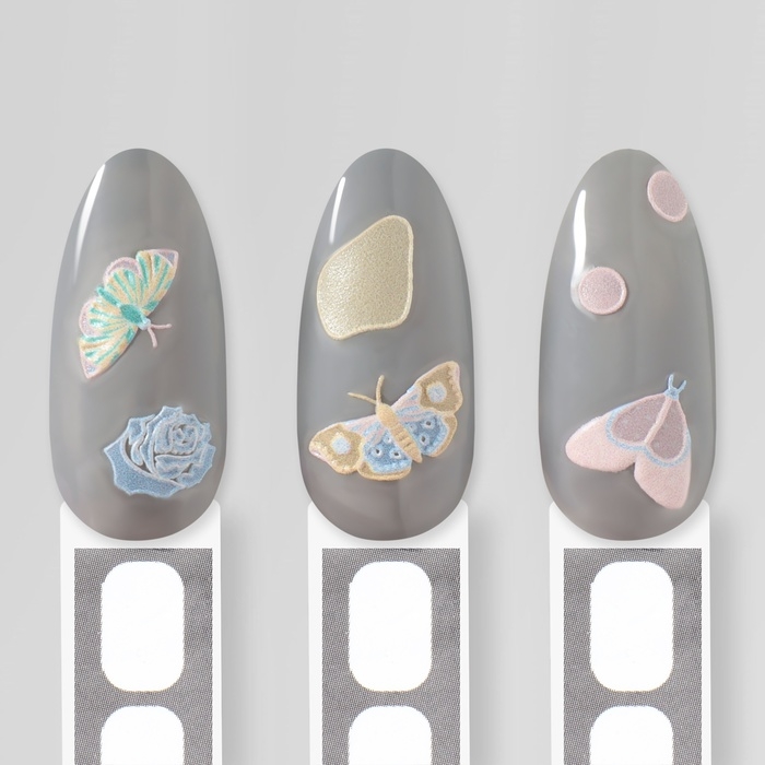 Наклейки для ногтей «Мозаика», объёмные, разноцветные Наклейки для ногтей «Мозаика», объёмные, разноцветные