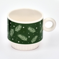 Новый год. Набор кружек из керамики &laquo;С Новым годом!&raquo;, 250 мл, 2 шт