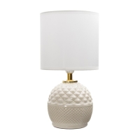 Настольная лампа "Антеро" E14 40Вт бежевый 15х15х29 см RISALUX