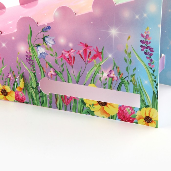 Пасхальная горка в наборе с наклейками для яиц &laquo;Бабочки&raquo;.