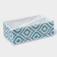 Органайзер для хранения белья Доляна «Лагуна», 8 ячеек, 28×14×10 см, цвет бирюзовый Органайзер для хранения белья Доляна «Лагуна», 8 ячеек, 28×14×10 см, цвет бирюзовый