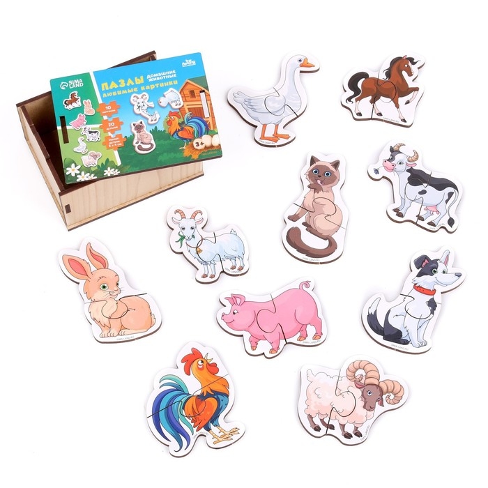 Пазлы &laquo;Любимые картинки&raquo;, домашние животные