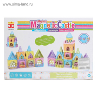 Магнитный конструктор &laquo;Замок&raquo;, 40 деталей