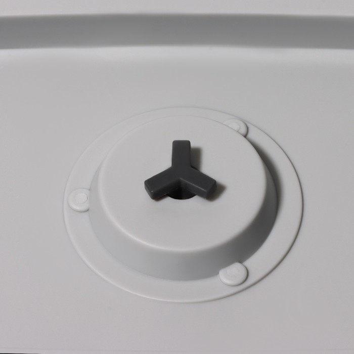 Ланч - бокс с вакуумным клапаном Доляна, 1,45 л, 19,5&times;14&times;10,5 см, прозрачный