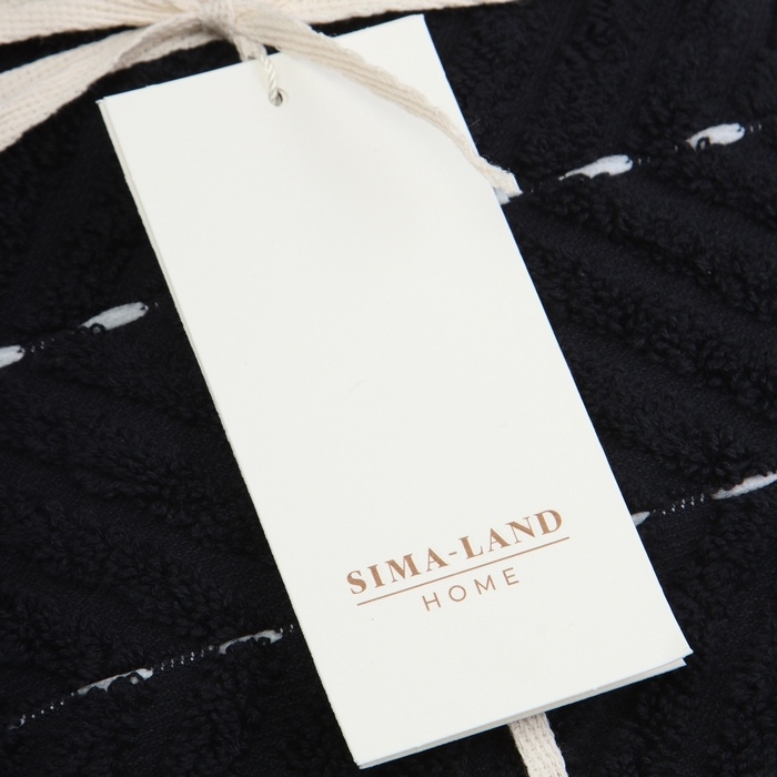 Коврик махровый SL HOME: Basic Коврик махровый SL HOME: Basic "Гри Сандре" 50х70 см, 100% хлопок, 730 г/м2