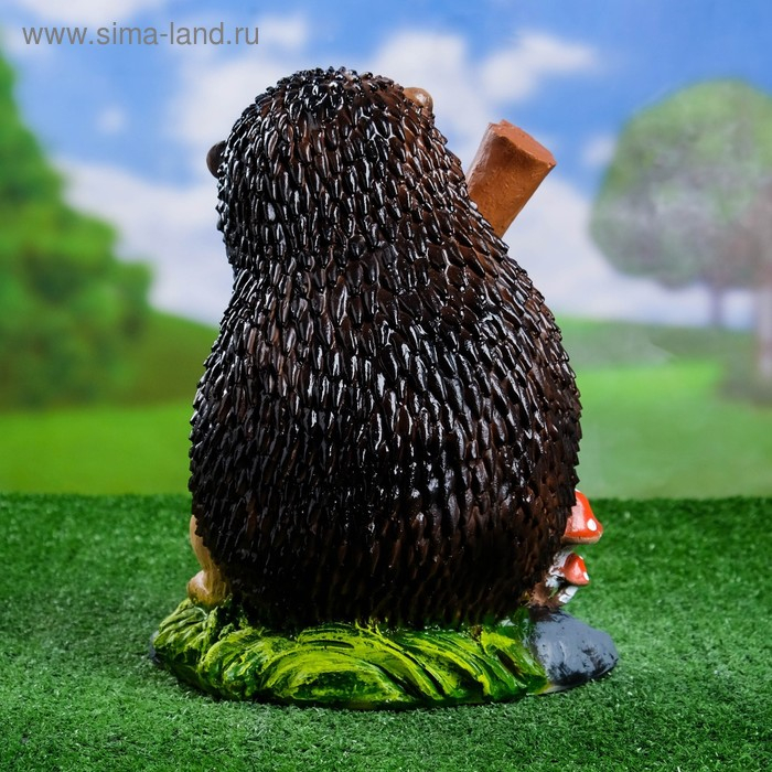 Садовая фигура Садовая фигура "Ёж с лопатой" 22х22х31см
