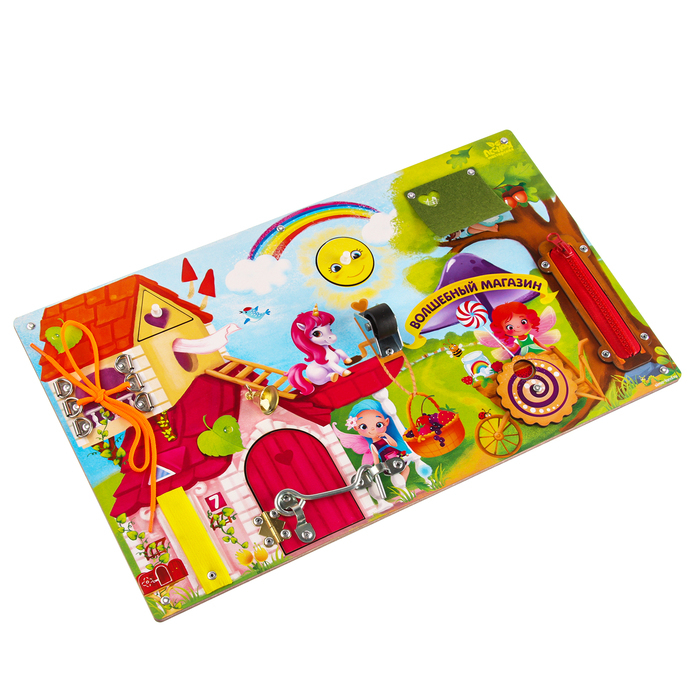 Бизиборд «Волшебный мир фей» Бизиборд «Волшебный мир фей»