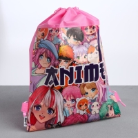 Мешок для обуви «Мир аниме» полиэстер, размер 30 х 40 см Мешок для обуви «Мир аниме» полиэстер, размер 30 х 40 см