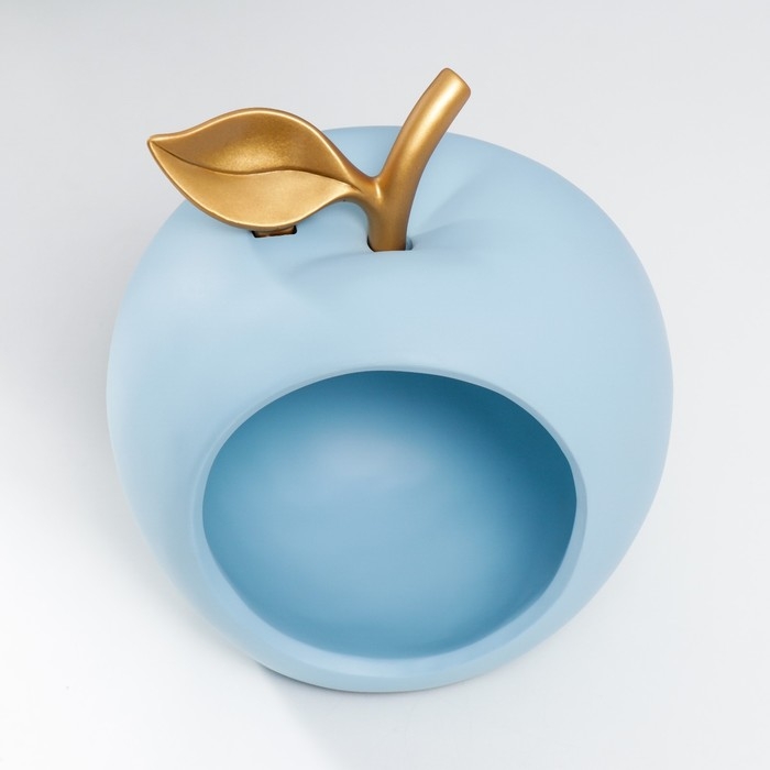 Сувенир полистоун подставка Сувенир полистоун подставка "Голубое яблоко" 20,5х16х18 см