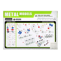 Конструктор металлический &laquo;Автовоз&raquo;, 244 детали