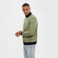 Толстовка на молнии President, размер XS, цвет хаки Толстовка на молнии President, размер XS, цвет хаки