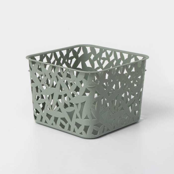 Корзина для хранения, 20,5&times;20,5&times;14,5 см, цвет МИКС