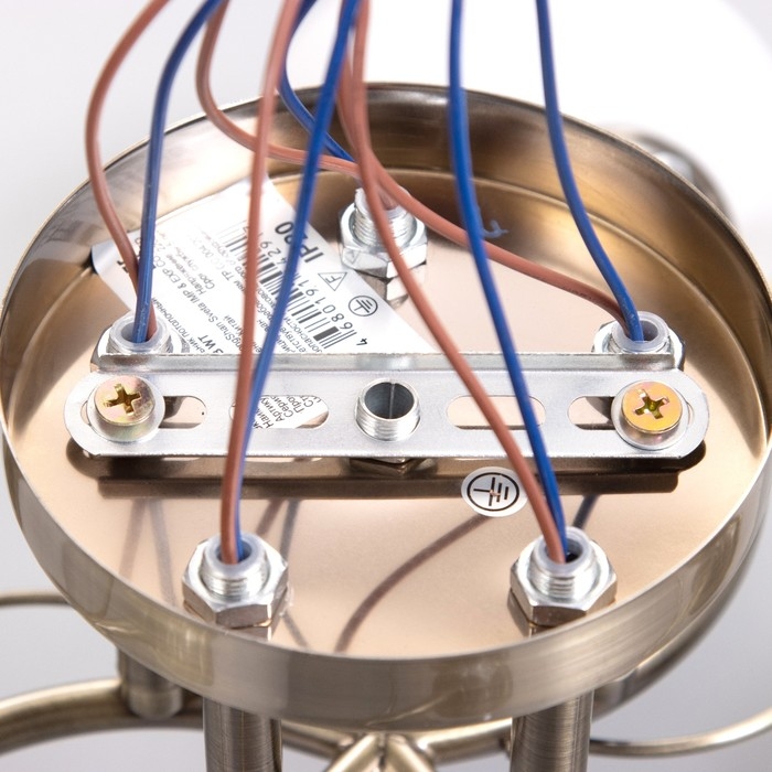 Люстра "Белинда" 5х40вт Е27 Бронза 49х19х23см