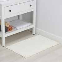 Коврик для дома LaDо́m, букли, плотность 1400 г, 50×80 см, цвет белый Коврик для дома LaDо́m, букли, плотность 1400 г, 50×80 см, цвет белый