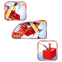 Конструктор пожарные &laquo;Спасательный вертолет&raquo;, стреляет водой, 352 детали