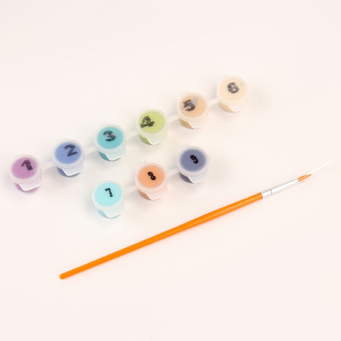 Картина по номерам &laquo;Слоник&raquo;, 20 &times; 20, на холсте, с подрамником