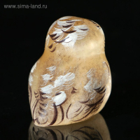 Сувенир &laquo;Совушка&raquo;, 3,5&times;4 см. селенит