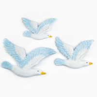 Интерьерный сувенир "Чайки" набор из 3шт, 10,15,24см Интерьерный сувенир "Чайки" набор из 3шт, 10,15,24см