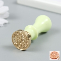 Печать для сургуча с пластиковой ручкой "Кошачьи лапки" 2,5х2,5 см Печать для сургуча с пластиковой ручкой "Кошачьи лапки" 2,5х2,5 см