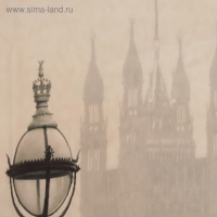 Комплект штор Улицы Лондона 150х270&plusmn;10см, 2шт, габардин, п/э 100%