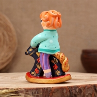 Ковровская игрушка "Малыш на лошадке", керамика Ковровская игрушка "Малыш на лошадке", керамика