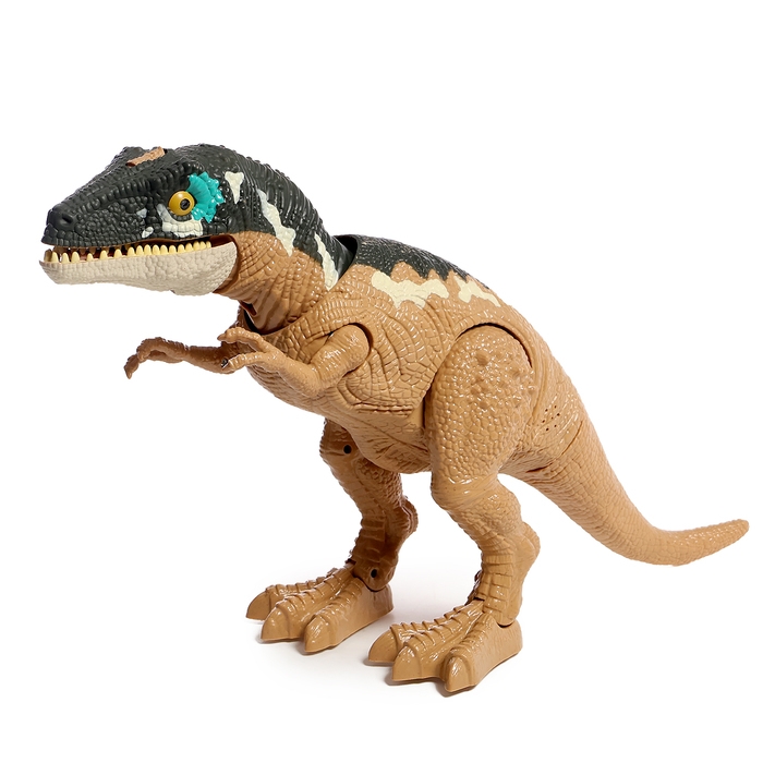 Динозавр «T-Rex», радиоуправление, эффект дыма, проектор, цвет МИКС Динозавр «T-Rex», радиоуправление, эффект дыма, проектор, цвет МИКС