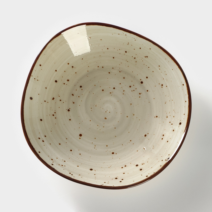 Тарелка глубокая фарфоровая Samold «Хорека Графит», 750 мл, d=21 см Тарелка глубокая фарфоровая Samold «Хорека Графит», 750 мл, d=21 см