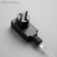 Светодиодная фигура &laquo;Приветливый Дед Мороз&raquo; 22 &times; 30 &times; 20 см, акрил, 40 LED, 220 В, свечение белое