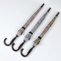 Зонт - трость полуавтоматический &laquo;Леопард&raquo;, эпонж, 10 спиц, R = 50/59 см, D = 118 см, цвет МИКС