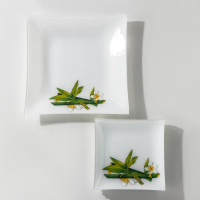 Набор блюд Доляна &laquo;Бамбук&raquo;, 7 предметов: 29,5 см 1 шт, 19,5 см 6 шт, подарочная упаковка