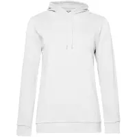 Толстовка с капюшоном женская Hoodie, белая, размер S